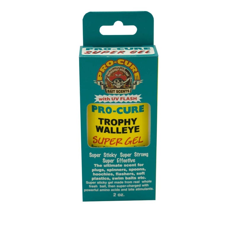 PROcure Pro-Cure Trophy Walleye Super Gel, 2 Ounce - Image 1